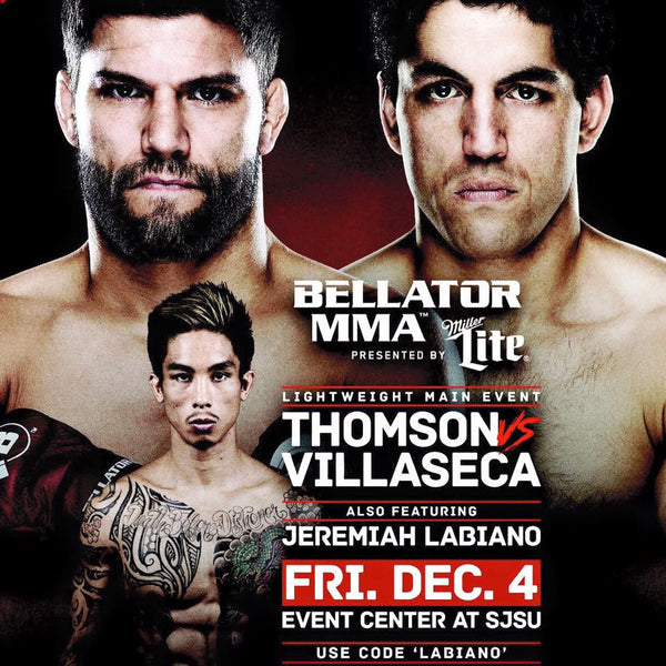 Action Sponsored Jeremiah Labinao WIns Bellator Debut