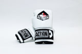 Action White Boxing Gloves