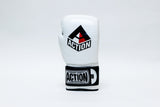 Action White Boxing Gloves