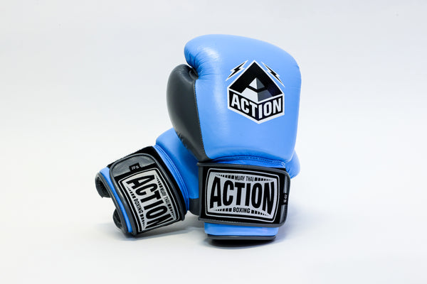 Action J-Blue Thai Gloves