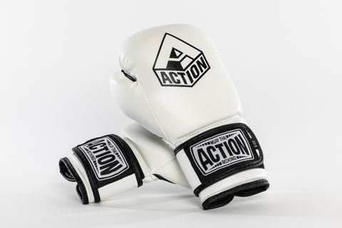 Action Kids White Boxing Gloves