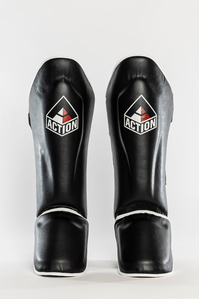 Action Shin Guards Red