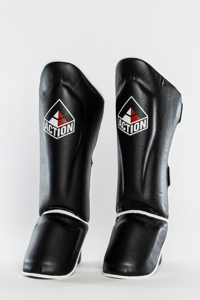 Action Shin Guards Red