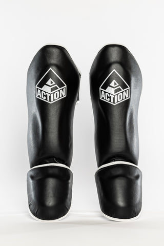 Action Shin Guards Red