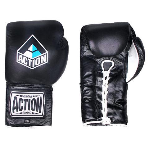 Action Boxing Gloves - Red/White Logo