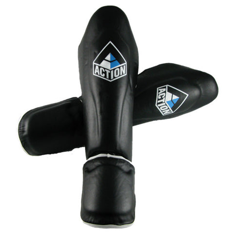 In Step Shin Guards | Blue Logo