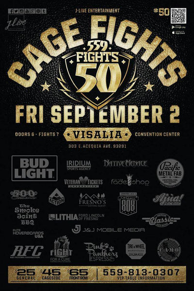 Action Sponsored 559 Fights 50 - September 2nd