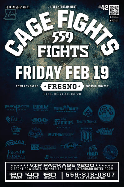 Action Sponsored 559 Fights February 19th
