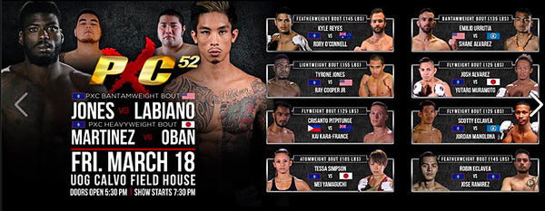 Action Sponsored Jeremiah Labiano In PXC Main Event - March 18th