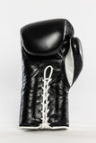 Action Pro Lace Up Boxing Gloves Blue