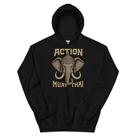 Action War Elephant Hoodie