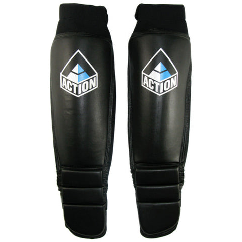 In Step Shin Guards | Blue Logo